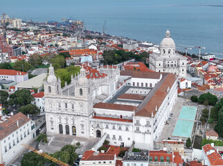 Church and Monastery of Sao Vicente de Fora, Monastery of St. Vincent Outside the Walls. 17th...