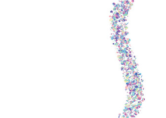 Carnival Confetti. Glitch Effect. Retro Christmas Illustration. Holiday Art. Party Banner. Unicorn Foil. Violet Disco Texture. Kaleidoscope Glitter. Blue Carnival Confetti