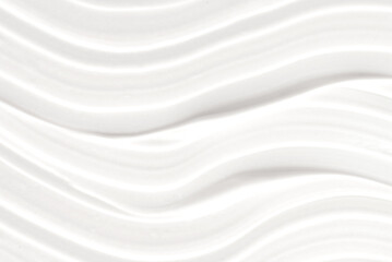 Texture of white cosmetic cream. Moisturizing cream background for dry skin care