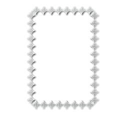 Frame, in the style of an ornament, Vector illustration eps 10, Art.	