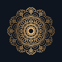 Ornamental Geometric luxury mandala pattern vector design