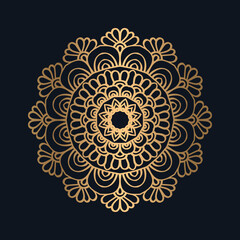Ornamental Geometric luxury mandala pattern vector design