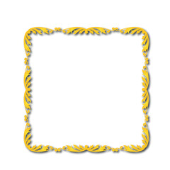 Frame, in the style of an ornament, Vector illustration eps 10, Art.	