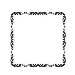 Frame, in the style of an ornament, Vector illustration eps 10, Art.	