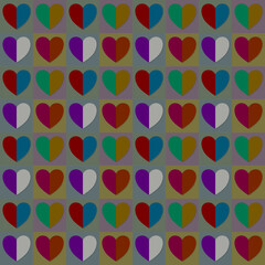 seamless pattern with colorful circles