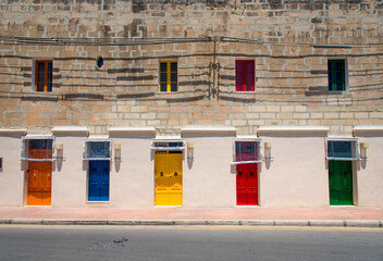 the colourful doors of Malta