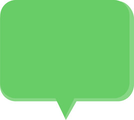 Speech bubble, communication concept, illustration