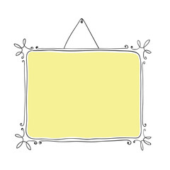 Photo frames vintage, Doodle style. Frame png Square, round and rectangular frames decorated with curls