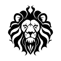 Lion vector. Lion logo. Lion Logo vector. Lion Head logo. Lion head mascot line art logo illustration.