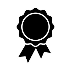 medal icon in trendy flat design
