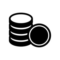 money icon in trendy flat design