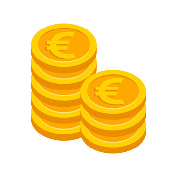 uero currency symbol vector logo template