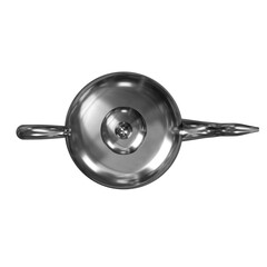 3d rendering illustration of a teapot