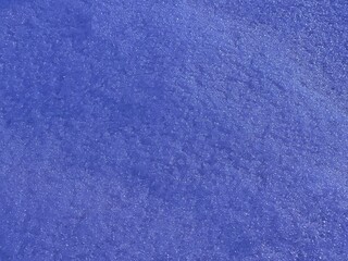 Violet snow blue background.