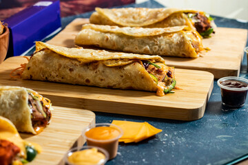 Beef Seekh Kabab Wrap, Chicken Afghani Kabab Wrap, Melt Cheese Paneer Wrap, Egg Cheesy Chicken...