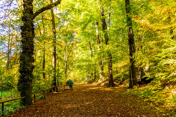 Kleine Herbstwanderung durch die Landschaft von Jena - Thüringen - Deutschland