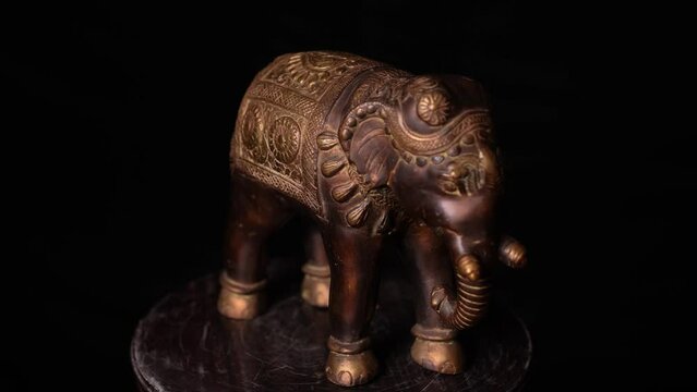 Elefanten Statue Kunstskulptur aus Bronze