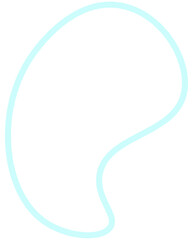 Abstract pastel shape line. Vector illustration.
