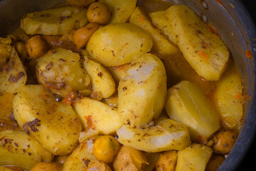 Sancocho soup typical Colombian food with beef