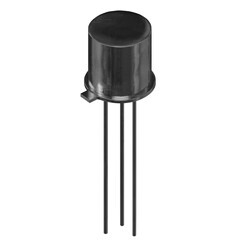 3d rendering illustration of a transistor in a TO package