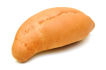 Breads isolated on white background