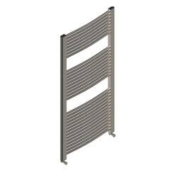 3d rendering illustration of a towel radiator
