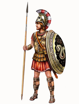 Hoplite, ancient Greek warrior