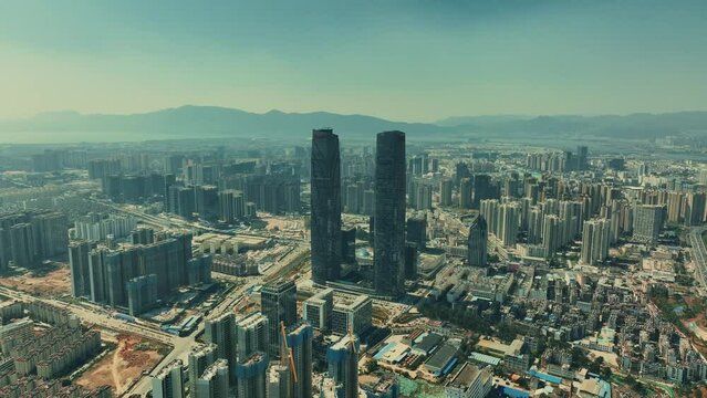 Kunming Urban city view