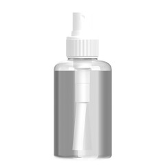 3d rendering illustration of a travel spray bottle