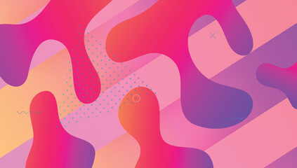 Liquid Background. Flow Landing Page. Futuristic Flyer. Wavy Rainbow Shape. Technology Wallpaper. Plastic Frame. Violet Bright Cover. Dynamic Element. Lilac Liquid Background