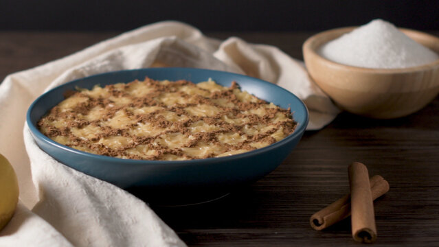 Aletria vermicelli pudding