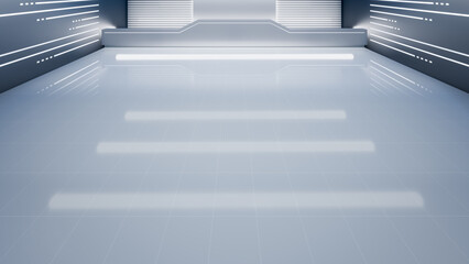 floor, tile, background, white, tile floor, spaceship, futuristic, design, space, empty, perspective, future, clean, light, interior, bright, room, inside, 3d, rendering, floor background, empty room,