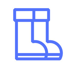 shoe shoes line icon