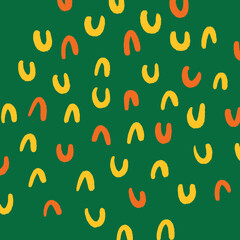 Abstract hand drawing  modern pattern. Vector. 