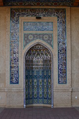 detail of a mosque country