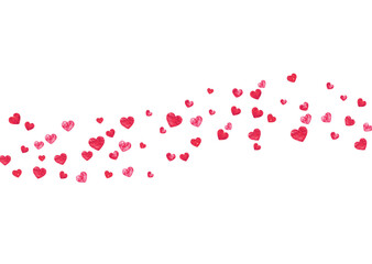 Valentine Sale Pattern. Romantic Design For Celebration. Graphic Frame. Rose Art Splatter. February Wallpaper For Present. Red Special Border. Pink Valentine Sale Pattern.