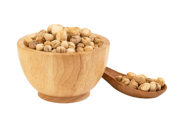 Best cardamom or siam cardamom fruits on tranparent background.