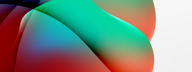 Fluid color abstract background. Liquid gradients, wave pattern. Trendy techno business template for wallpaper, banner, background or landing