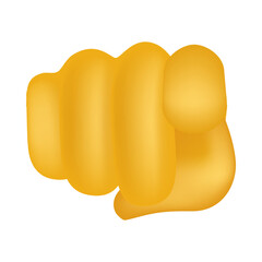 Index Pointing at the Viewer Emoji Icon Illustration Sign. Gesture Vector Symbol Emoticon Design Vector Clip Art.