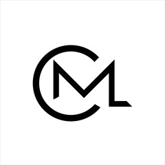 Letter CML logo business Template