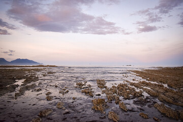 Sunset on the beach