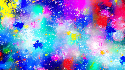 bright abstraction beautiful bright festive oil background