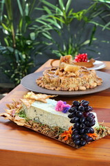 Gorgonzola terrine and other Christmas lunch dishes