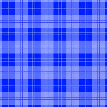 Navy Blue Buffalo Plaid Seamless Pattern, Checkered Lumberjack Pattern Background