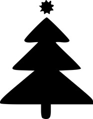 Obraz premium abstract Christmas tree