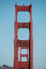 Golden Gate Bridge straight on