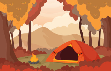 Fall Outdoor Background