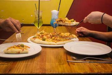 pizzas