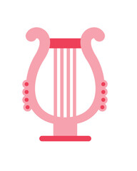 flat lyre design