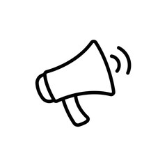 mega phone icon design vector template